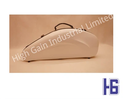 Sassofono contralto Custodia in fibra di carbonio bianca